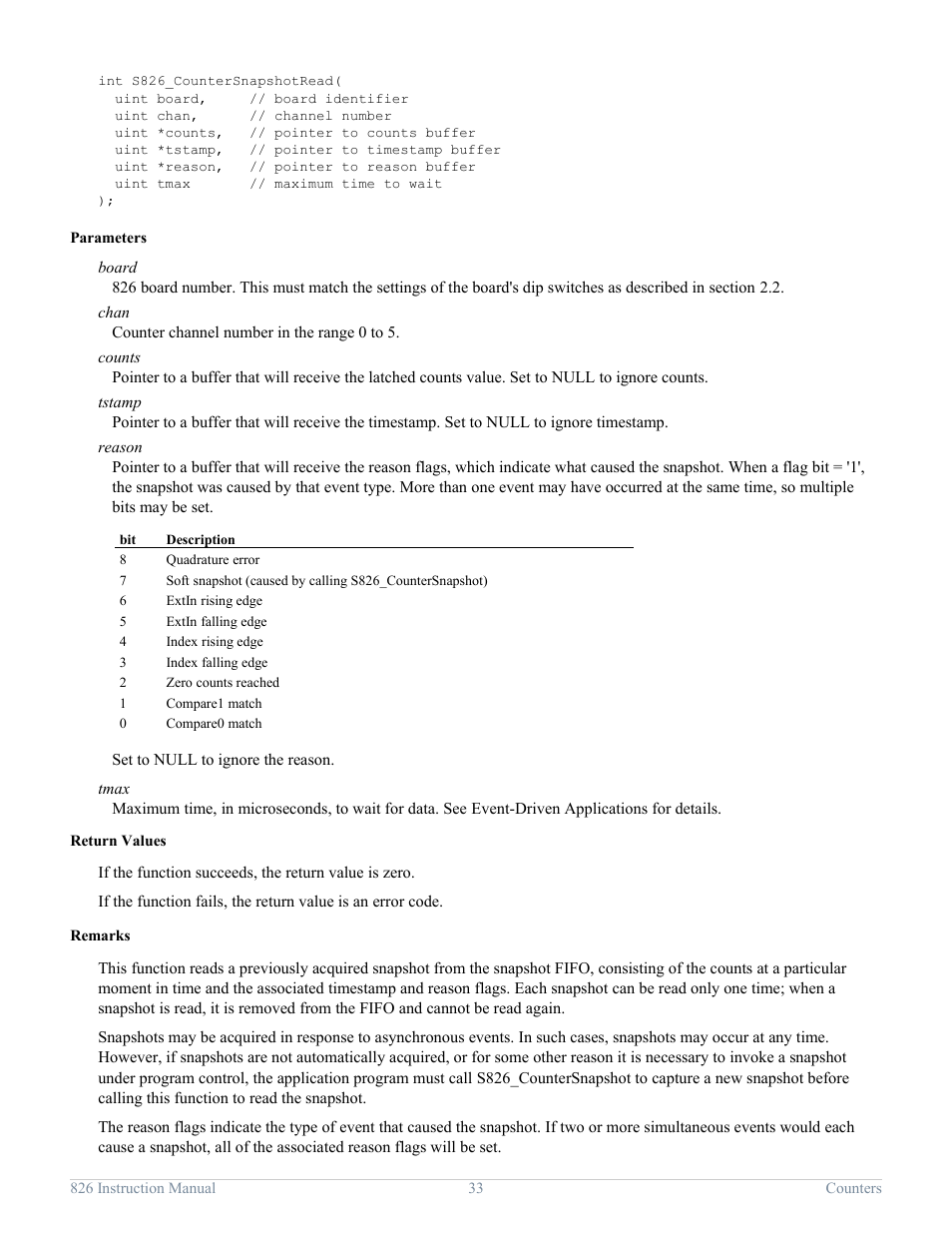 Sensoray 826 User Manual | Page 38 / 76