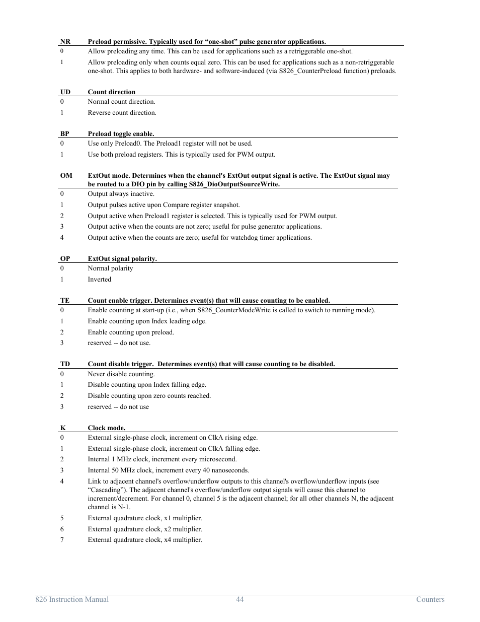 Sensoray 826 User Manual | Page 49 / 76