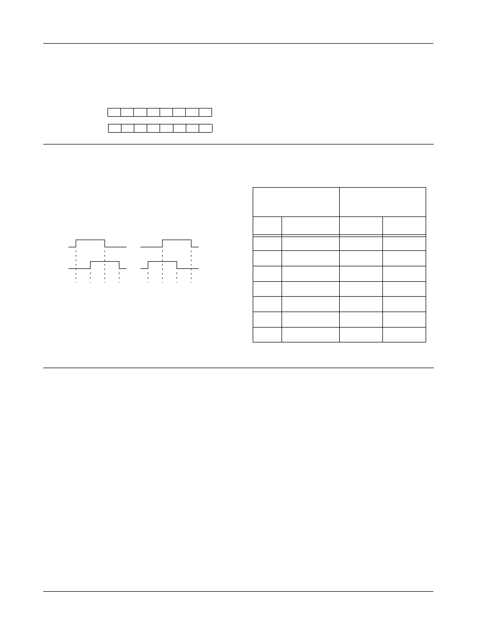 Timing diagram, Reading latched encoder counts, Encoder connections | Power connections, Clock connections | Sensoray 421 User Manual | Page 9 / 27