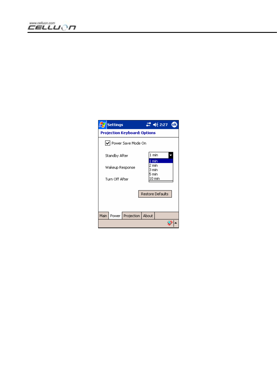 Celluon LASERKEY CL800BT User Manual | Page 27 / 66