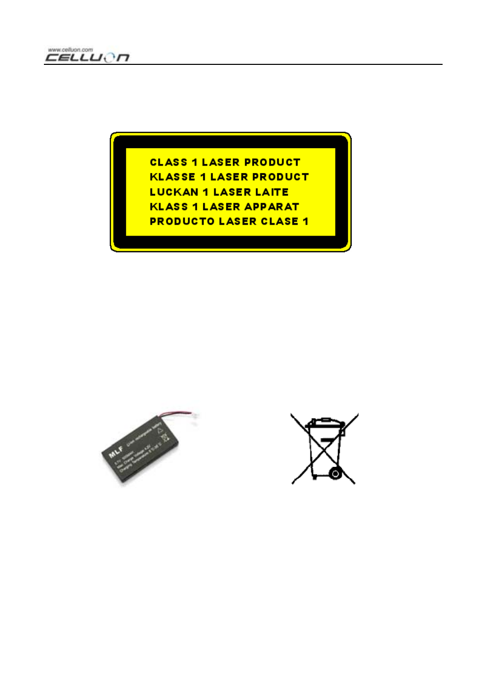 Celluon LASERKEY CL800BT User Manual | Page 5 / 66