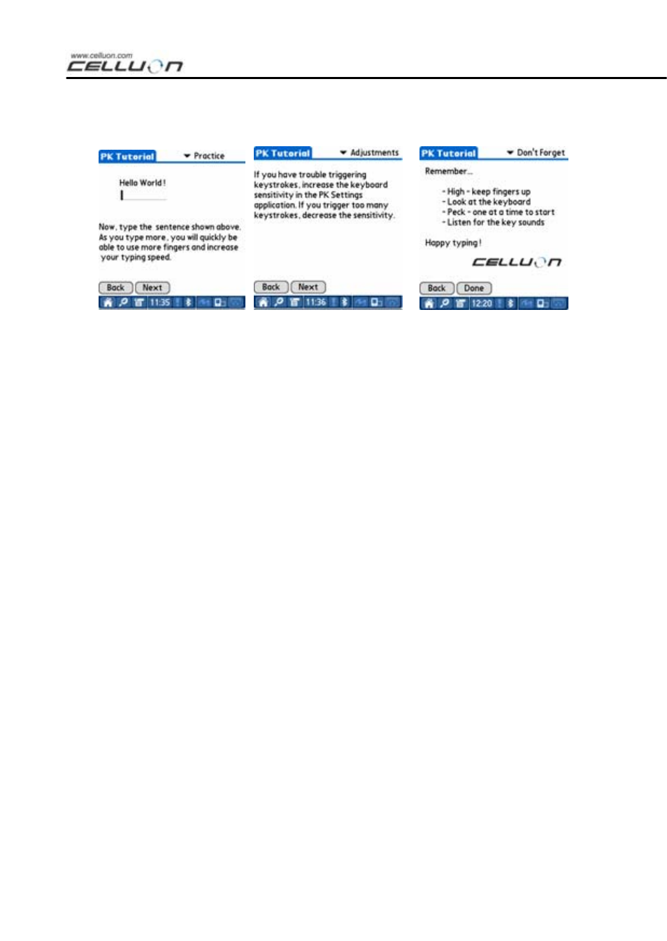 Celluon LASERKEY CL800BT User Manual | Page 51 / 66