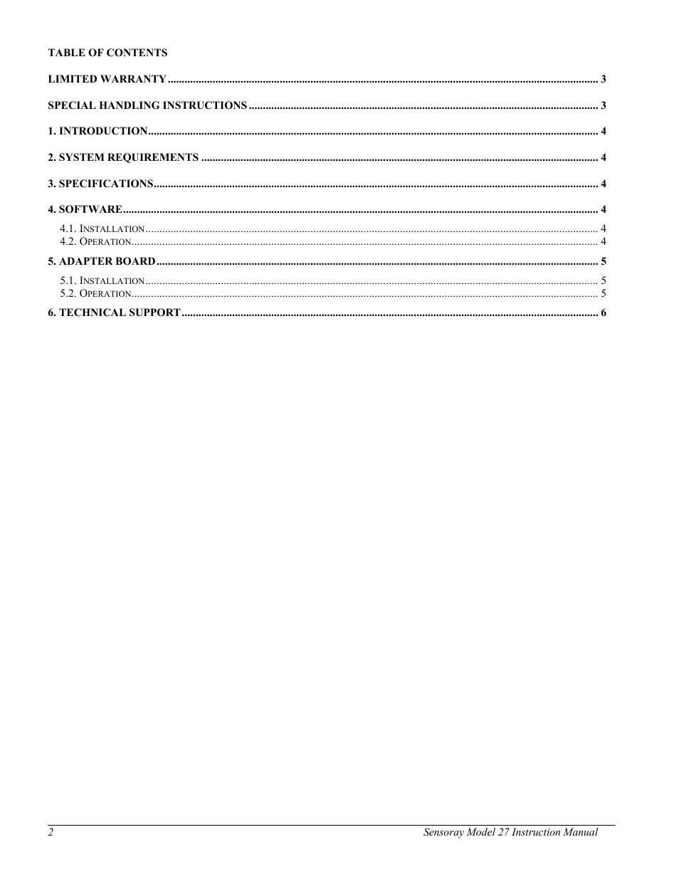 Sensoray 623 User Manual | Page 2 / 6