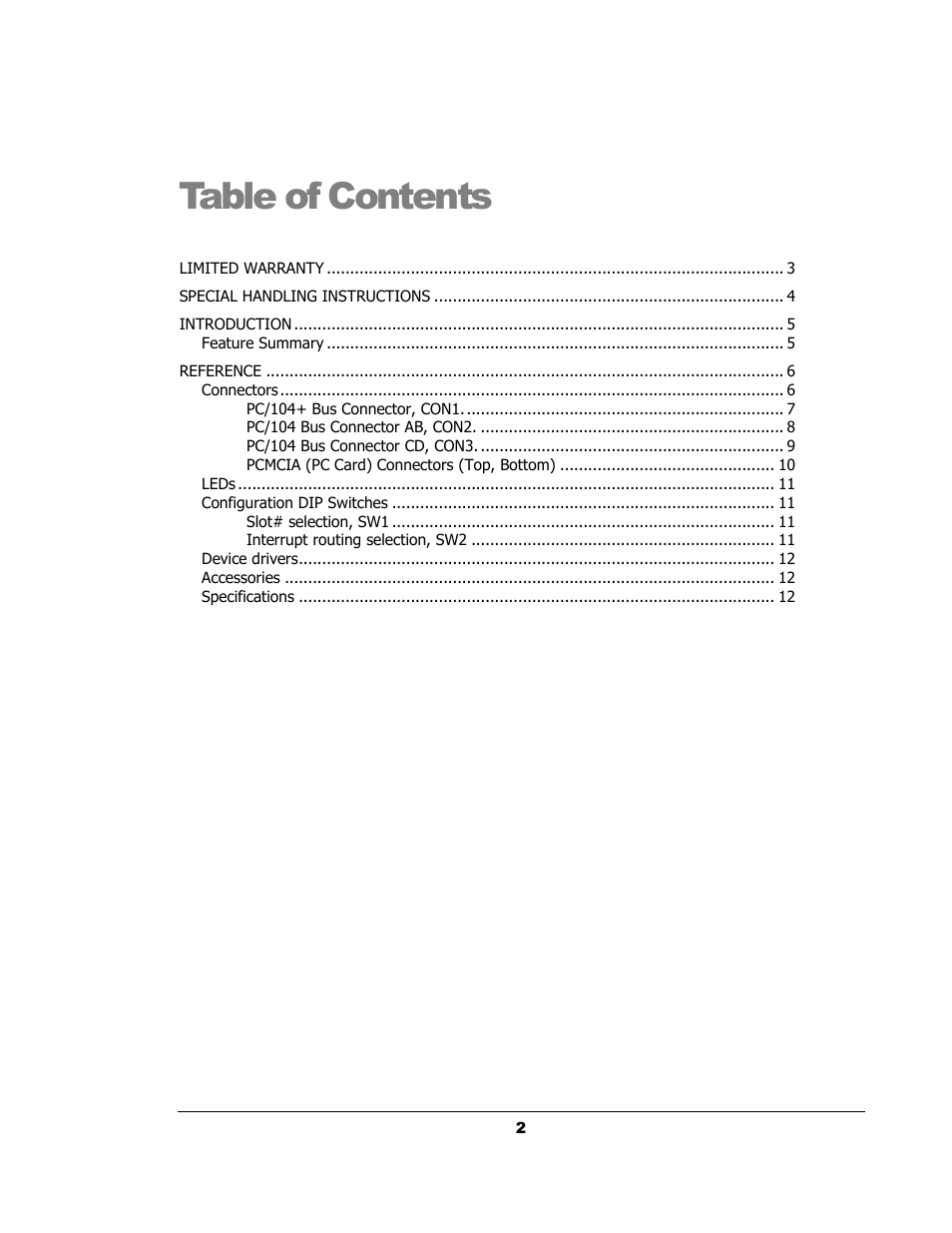 Sensoray 335 User Manual | Page 2 / 12