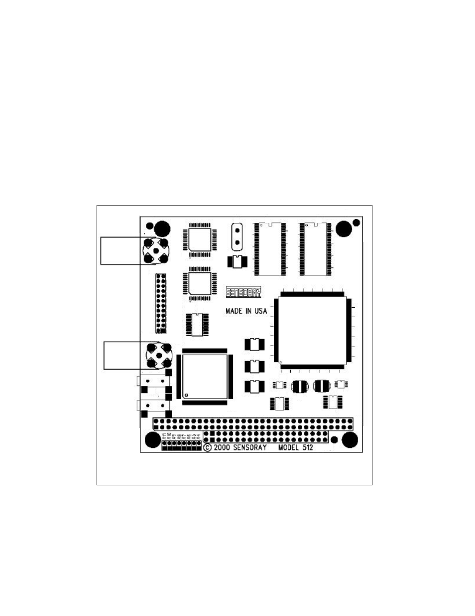 Hardware installation | Sensoray 512 DOS User Manual | Page 6 / 24