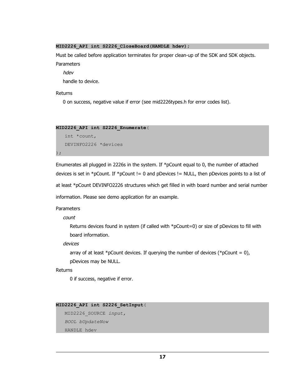 Sensoray 2224 Windows User Manual | Page 17 / 94