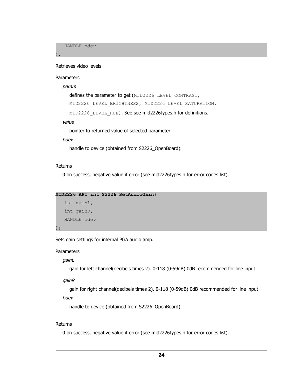 Sensoray 2224 Windows User Manual | Page 24 / 94