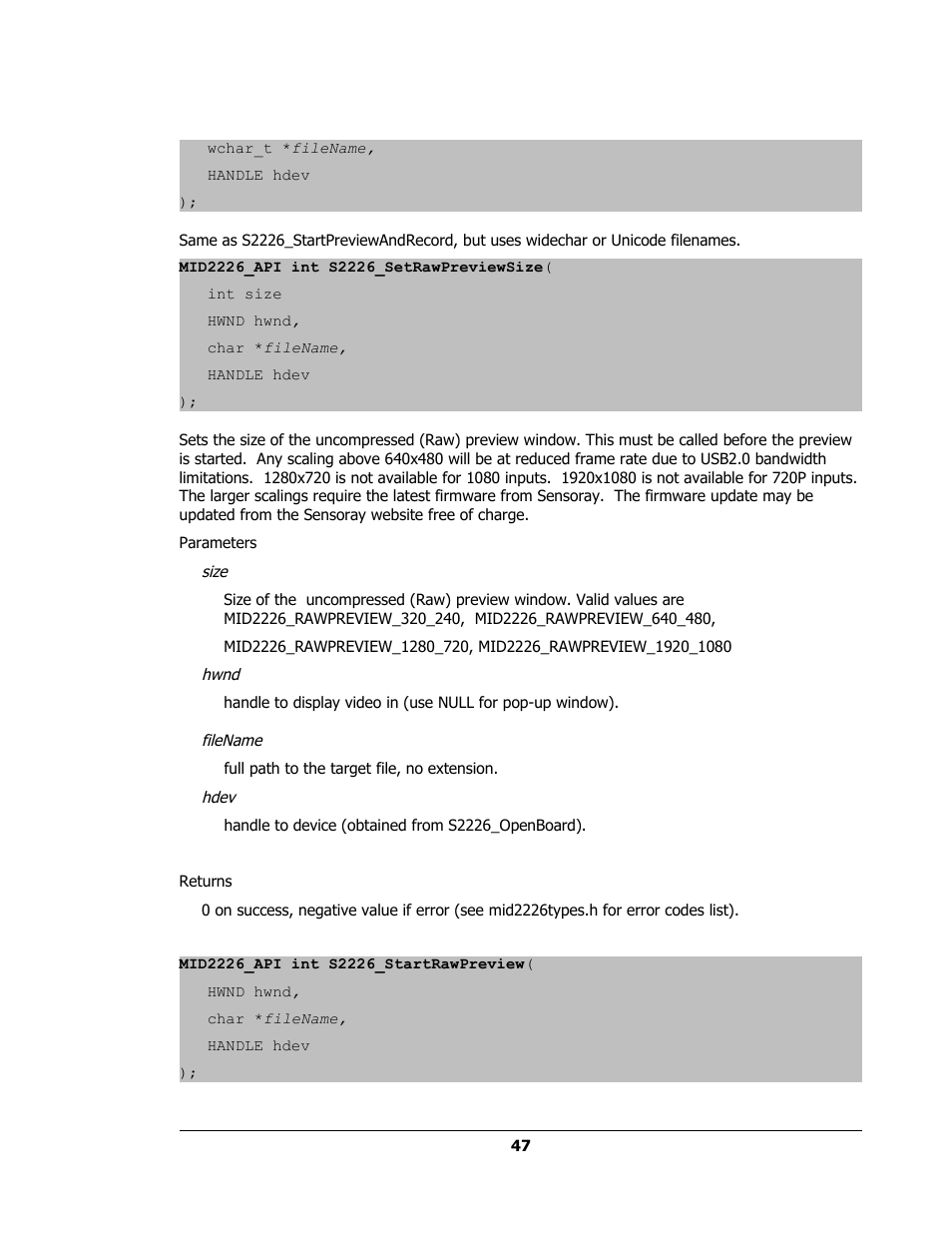 Sensoray 2224 Windows User Manual | Page 47 / 94