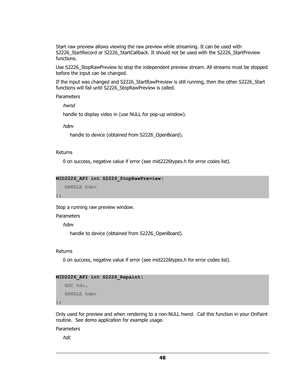 Sensoray 2224 Windows User Manual | Page 48 / 94