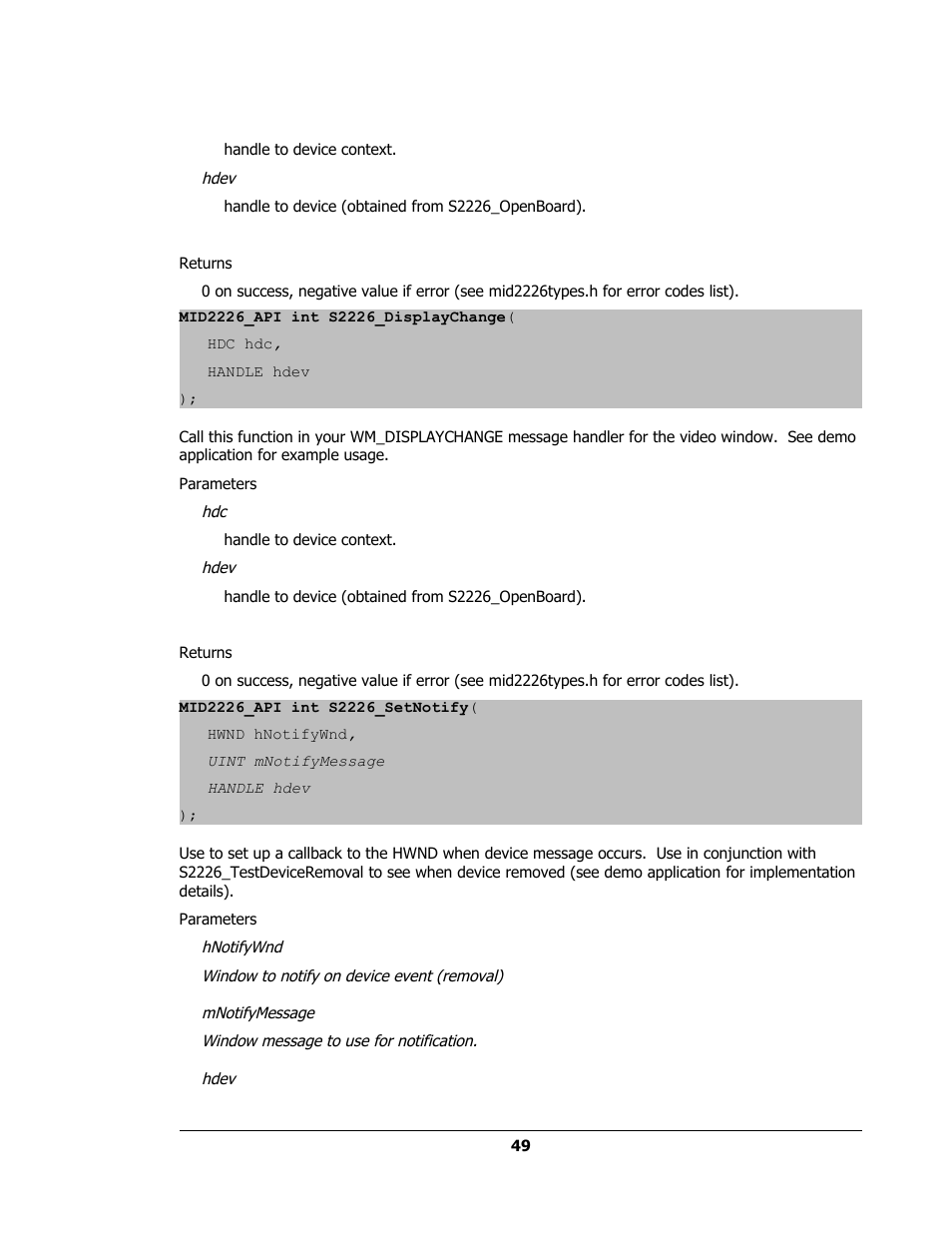 Sensoray 2224 Windows User Manual | Page 49 / 94