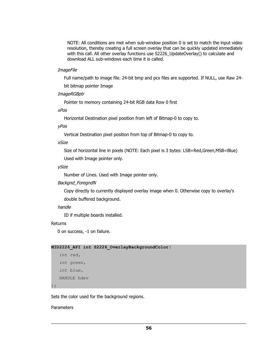 Sensoray 2224 Windows User Manual | Page 56 / 94