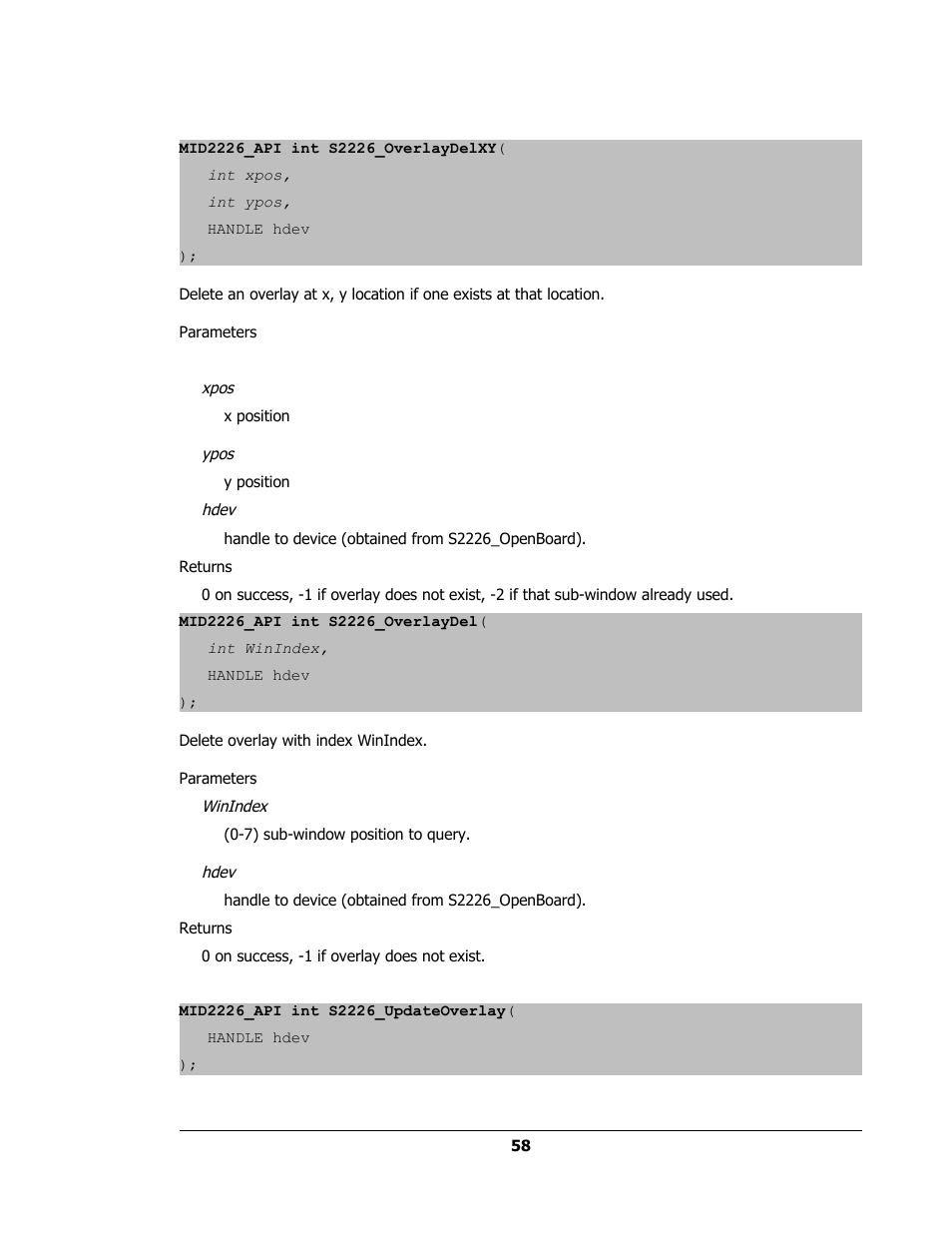 Sensoray 2224 Windows User Manual | Page 58 / 94