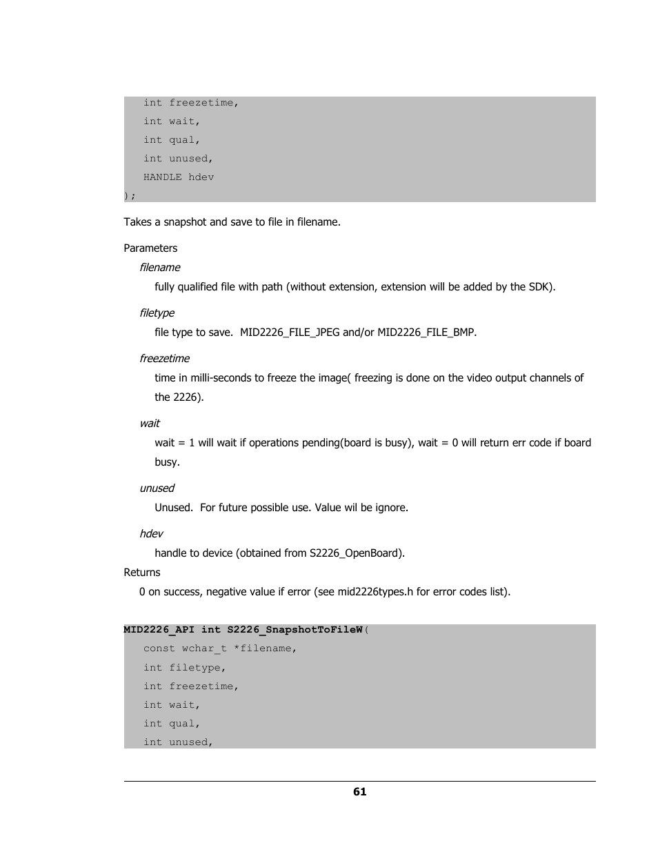 Sensoray 2224 Windows User Manual | Page 61 / 94