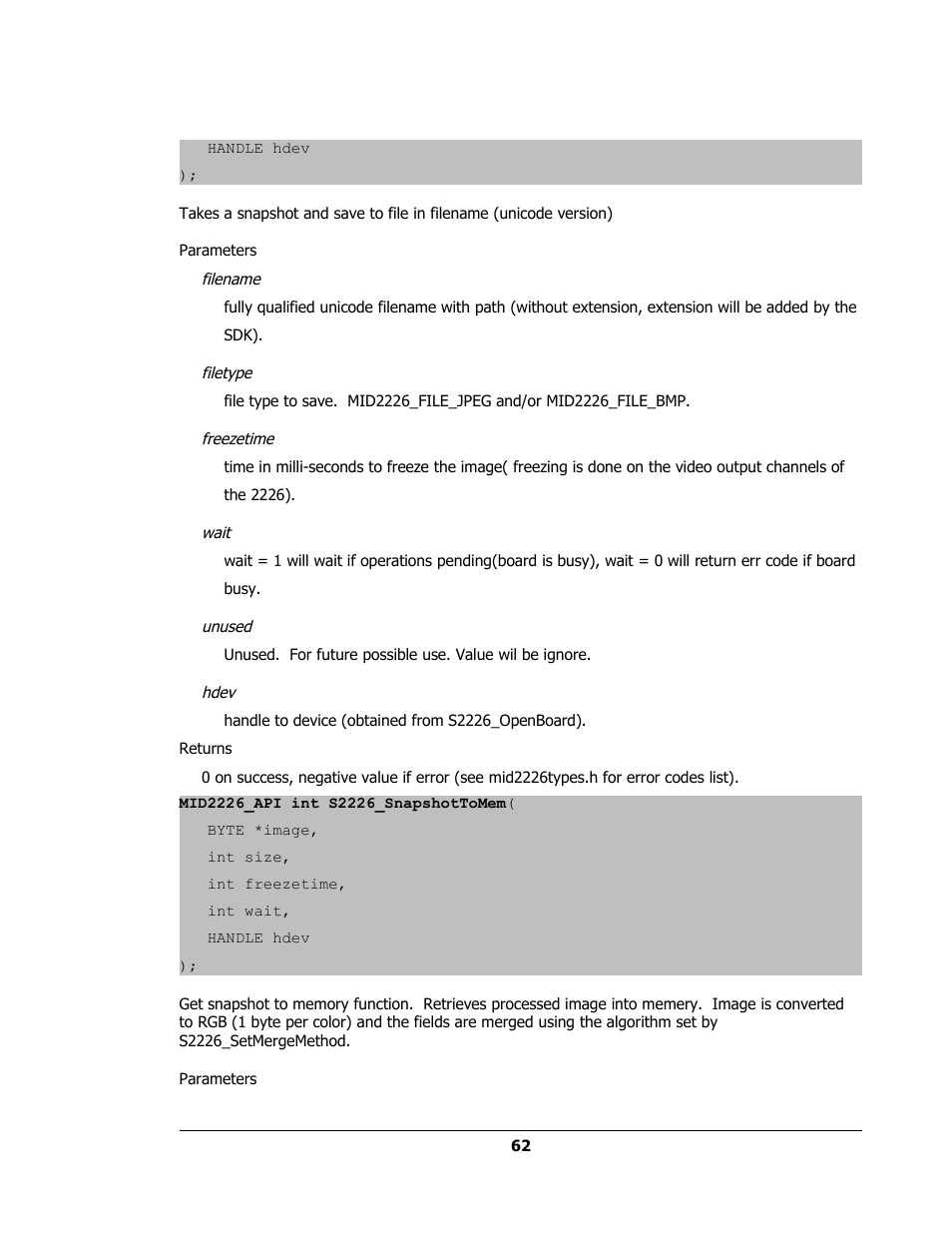 Sensoray 2224 Windows User Manual | Page 62 / 94