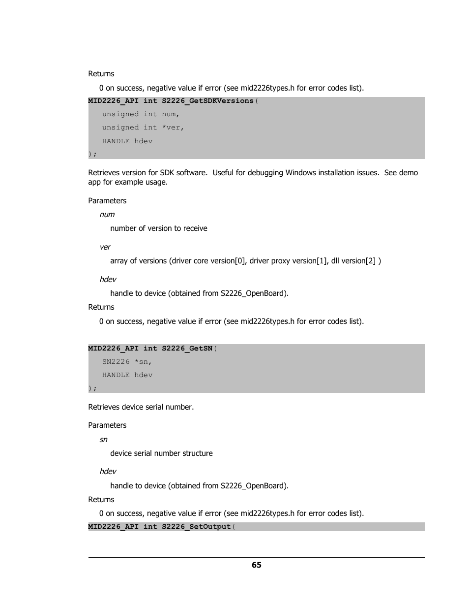 Sensoray 2224 Windows User Manual | Page 65 / 94