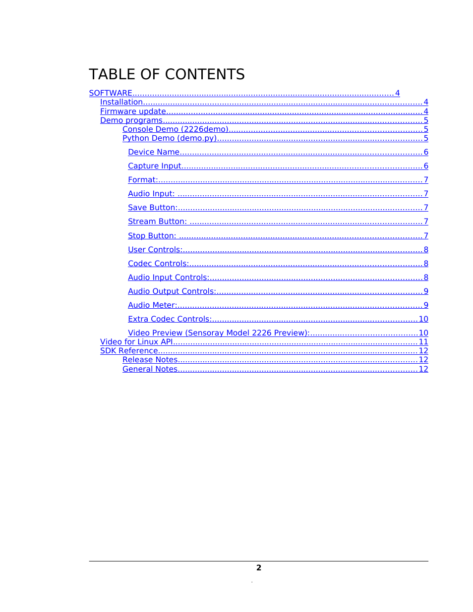 Sensoray 2224 Linux User Manual | Page 2 / 16