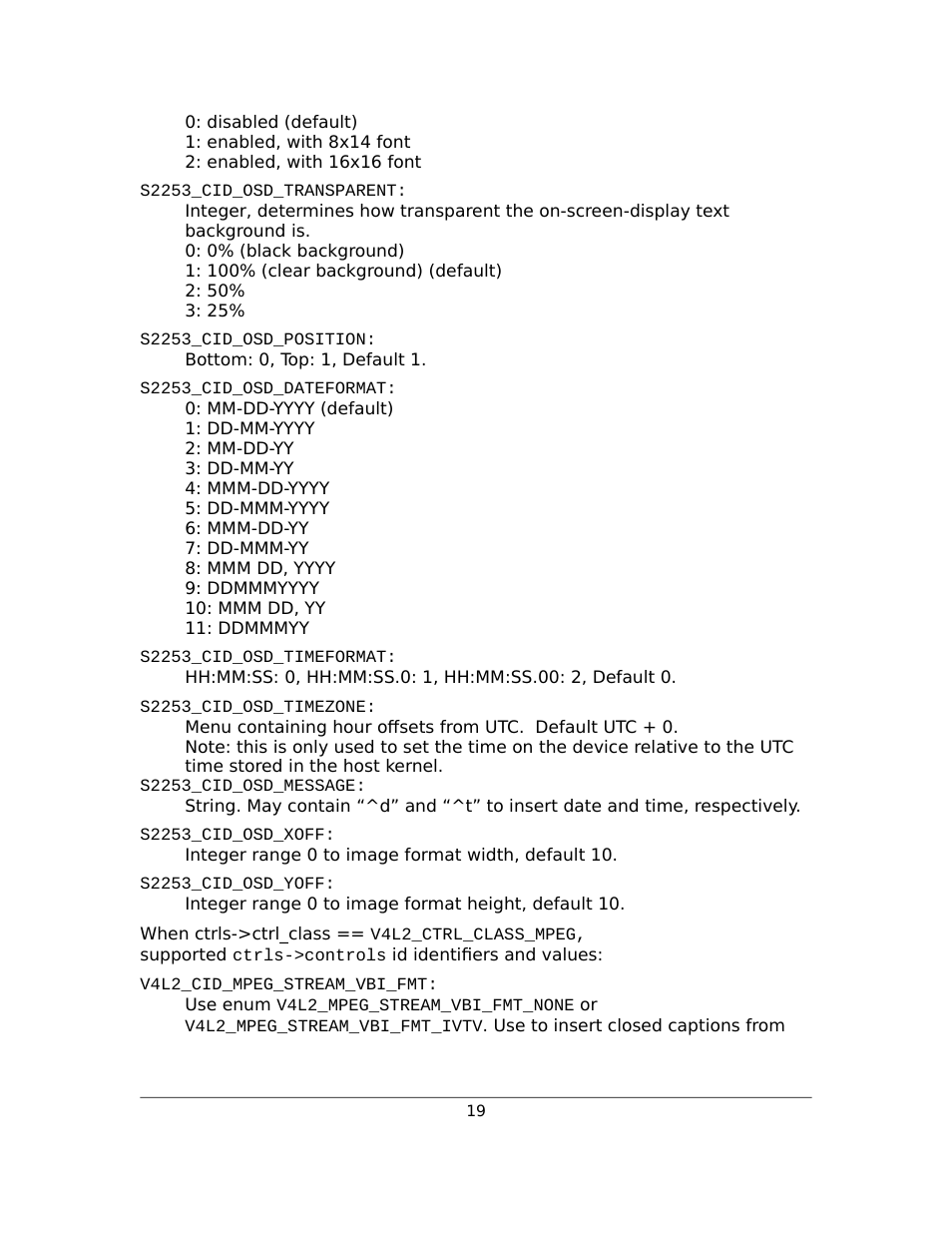 Sensoray 2253 Linux User Manual | Page 19 / 36