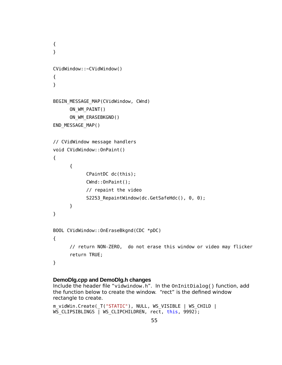 Demodlg.cpp and demodlg.h changes | Sensoray 2253 Windows User Manual | Page 55 / 60