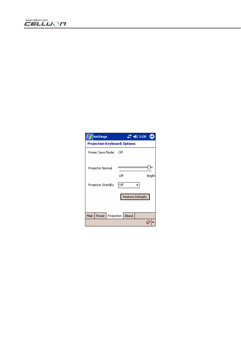 Celluon BLUETOOTH CL800BT User Manual | Page 30 / 66
