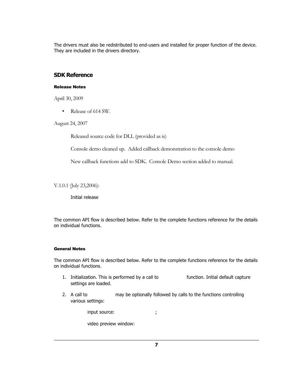 Sensoray 614 Windows User Manual | Page 7 / 35