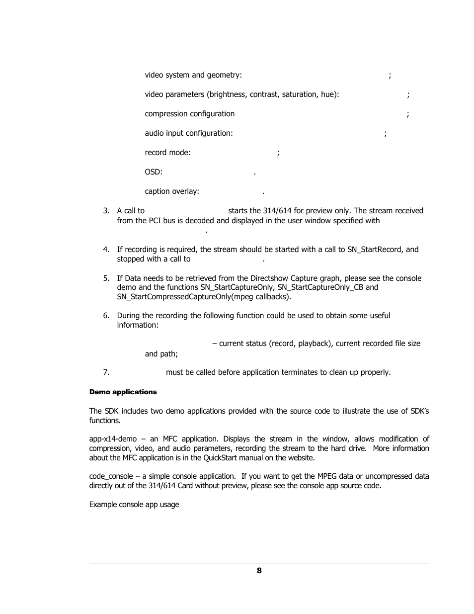 Sensoray 614 Windows User Manual | Page 8 / 35