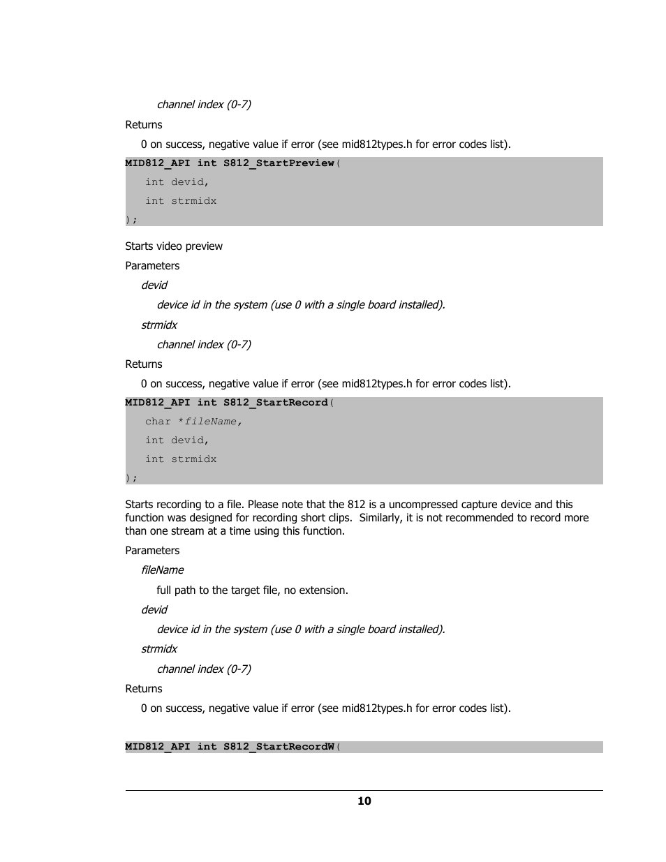 Sensoray 812 Windows User Manual | Page 10 / 21