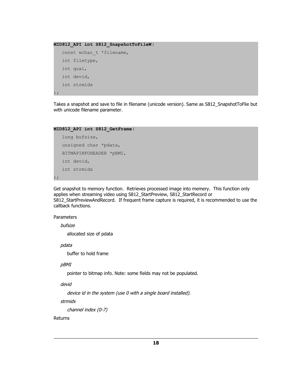 Sensoray 812 Windows User Manual | Page 18 / 21