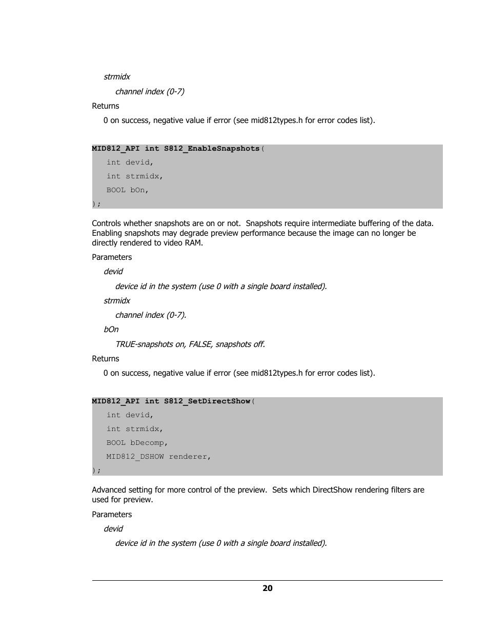 Sensoray 812 Windows User Manual | Page 20 / 21