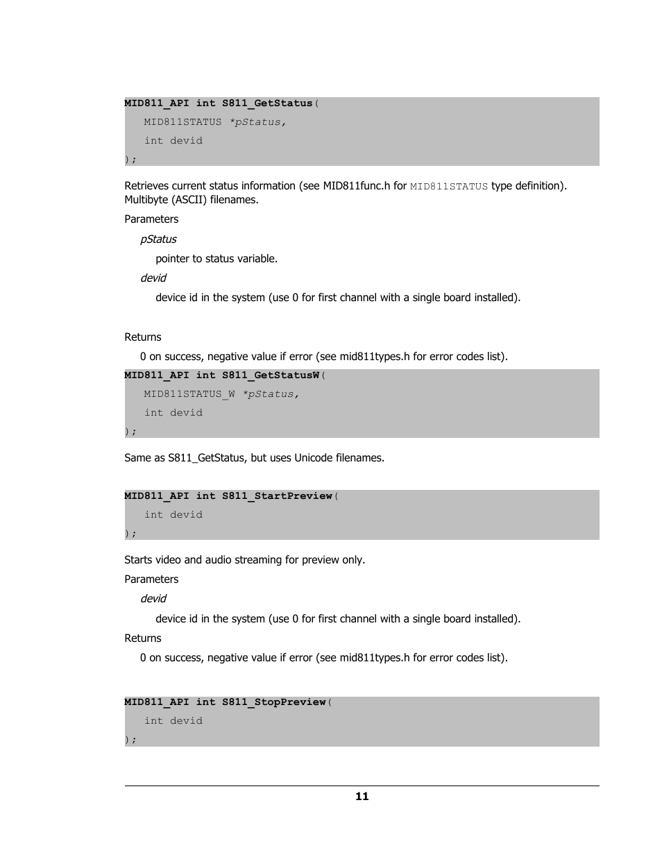 Sensoray 811 Windows SDK User Manual | Page 11 / 23