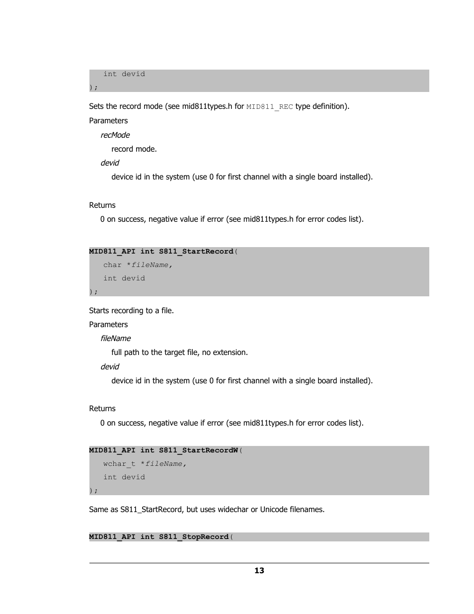 Sensoray 811 Windows SDK User Manual | Page 13 / 23