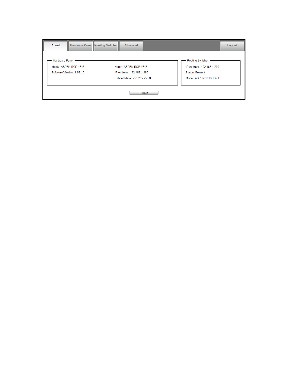 Sierra Video RCP-1616 User Manual | Page 17 / 50