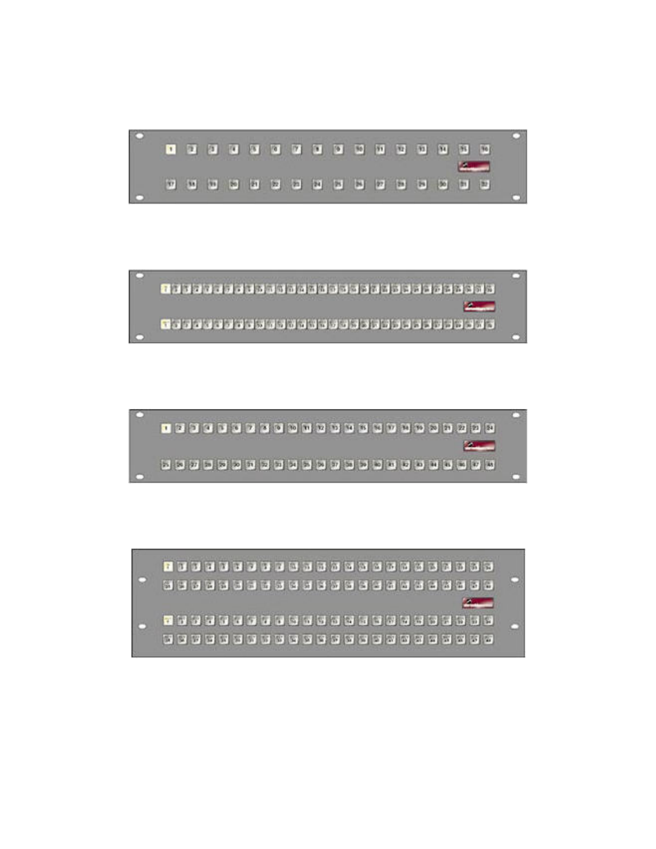 Sierra Video RS-485 Pushbutton Control Panels User Manual | Page 14 / 26