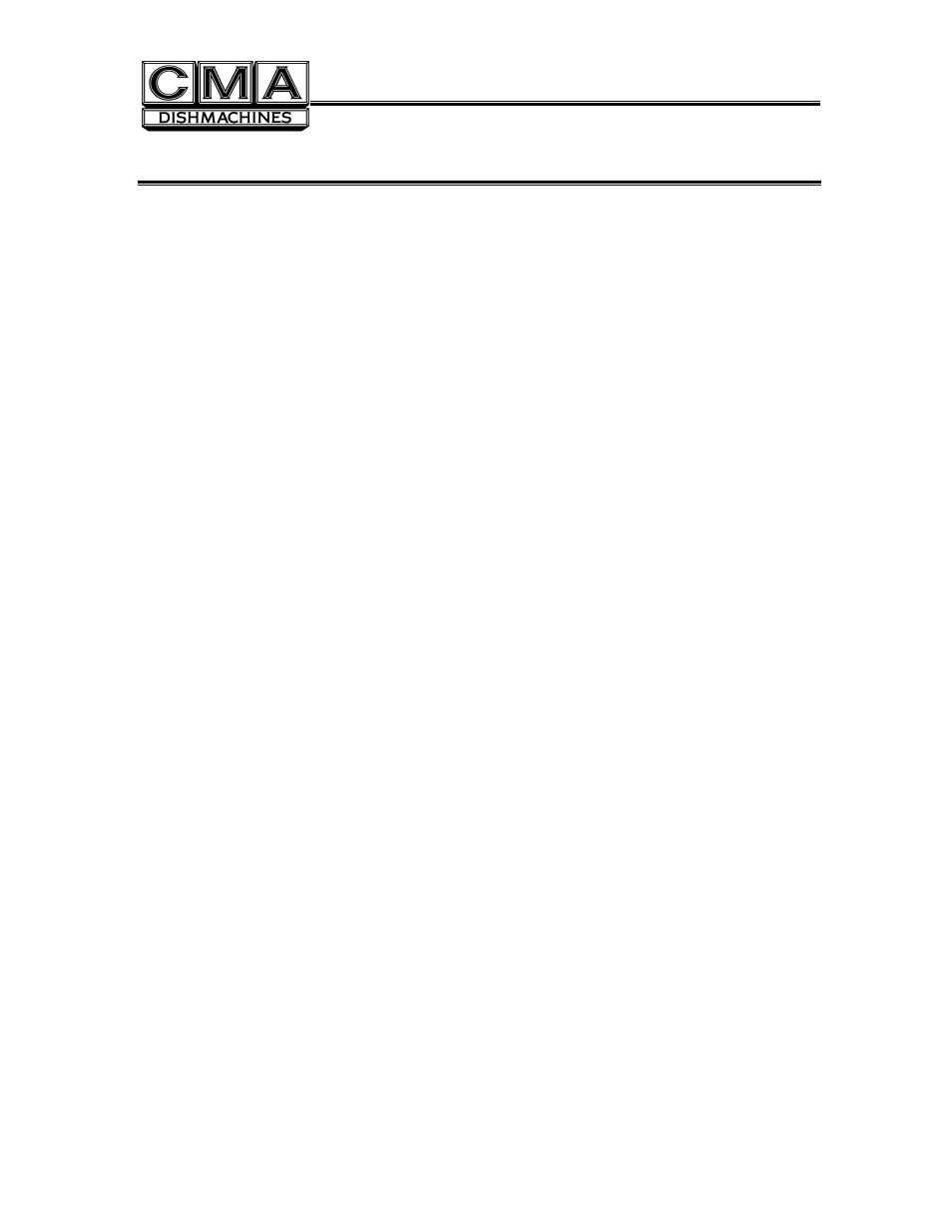 Getting started, Introduction to the l-1x and l-1x16, Ntroduction to the | L-1x, L-1x16 | CMA Dishmachines L-1X16 User Manual | Page 6 / 18