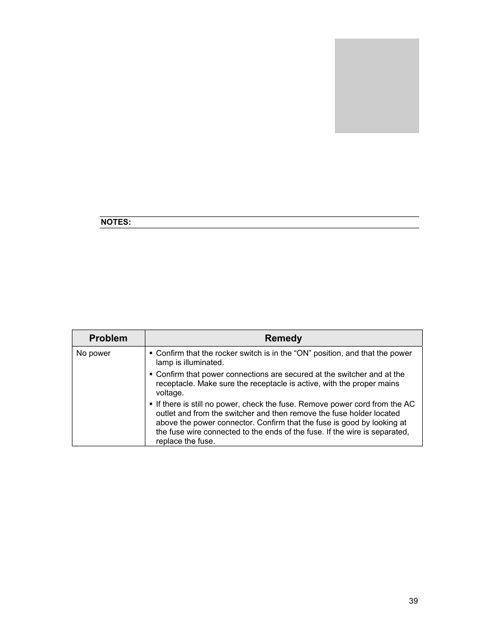 Troubleshooting, Introduction, Power and indicators | Chapter | Sierra Video Tahoe Series 16 User Manual | Page 45 / 78