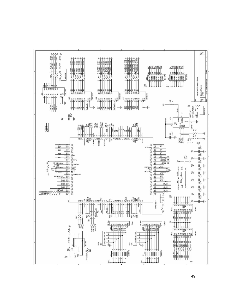 Schematics | Sierra Video Tahoe Series 16 User Manual | Page 55 / 78