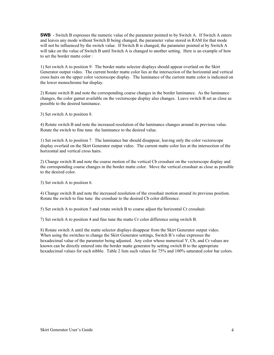 Sierra Video 587135-00 User Manual | Page 4 / 5