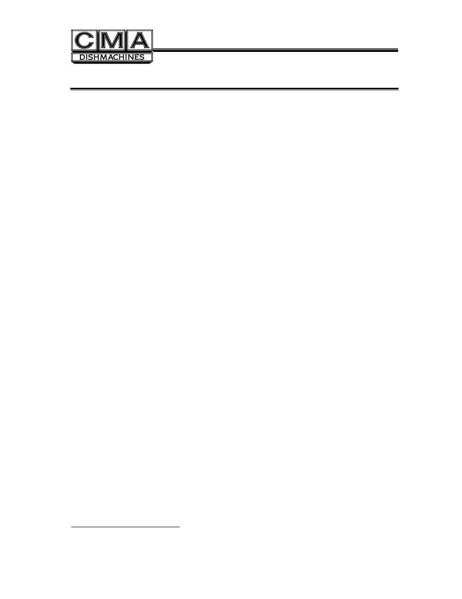 Operation, Initial setup, Rinse pressure regulator | Rinse and wash temperatures, Post instructions, Startup procedures, Nitial, Etup, Tartup, Rocedures | CMA Dishmachines CMA-180UC User Manual | Page 12 / 25