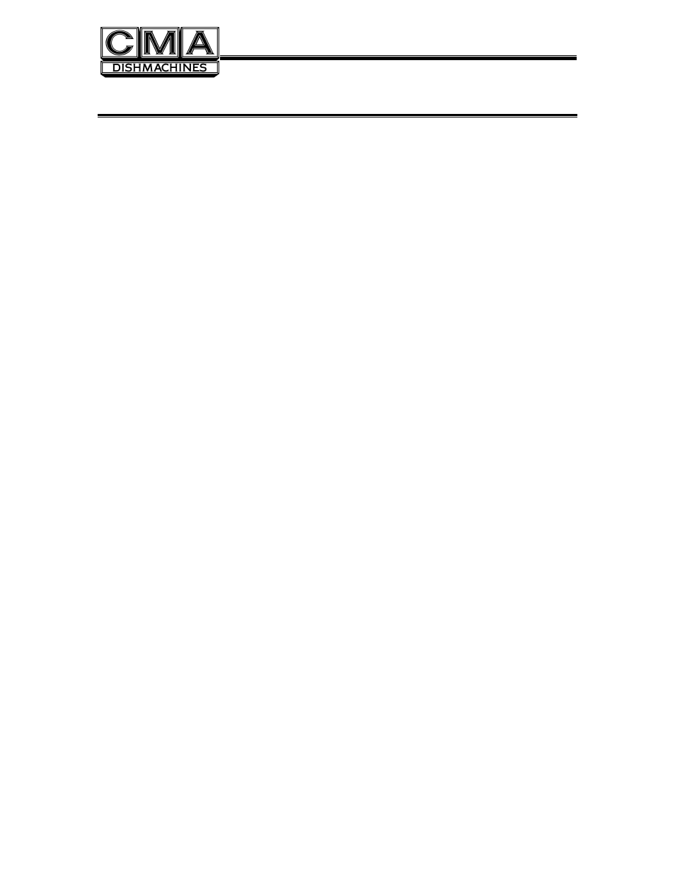 Getting started, Introduction to cma-180uc, Ntroduction to | Cma-180uc | CMA Dishmachines CMA-180UC User Manual | Page 5 / 25