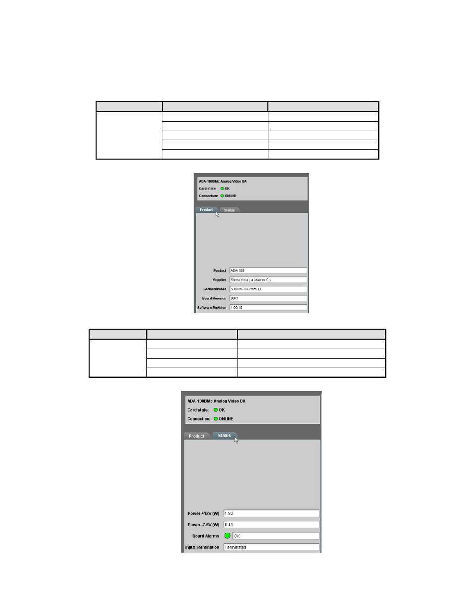 The menu system | Sierra Video ADA-108 User Manual | Page 16 / 28