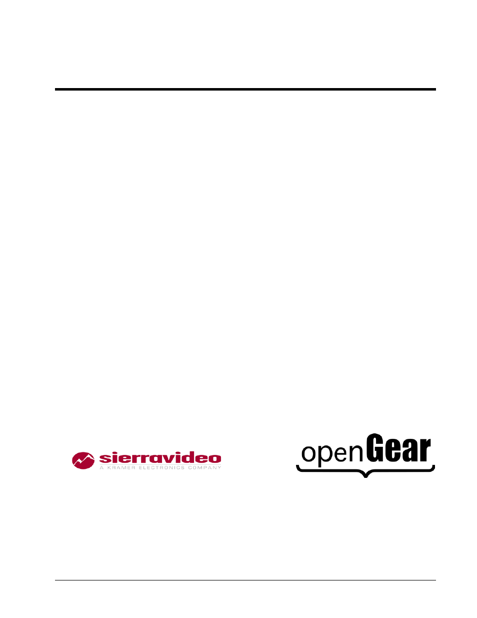 Sierra Video DAC-104 User Manual | 23 pages