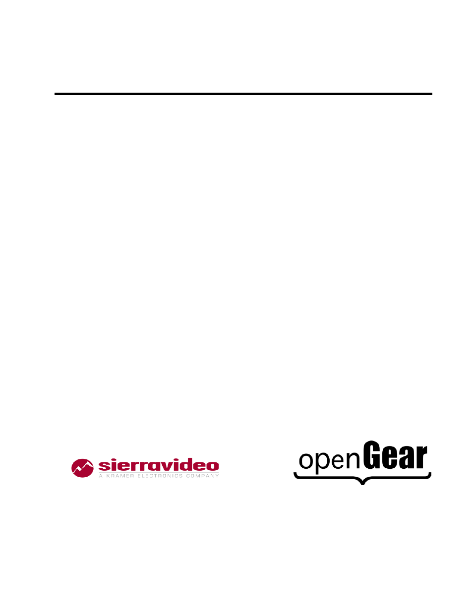 Sierra Video DAH-238 User Manual | 19 pages