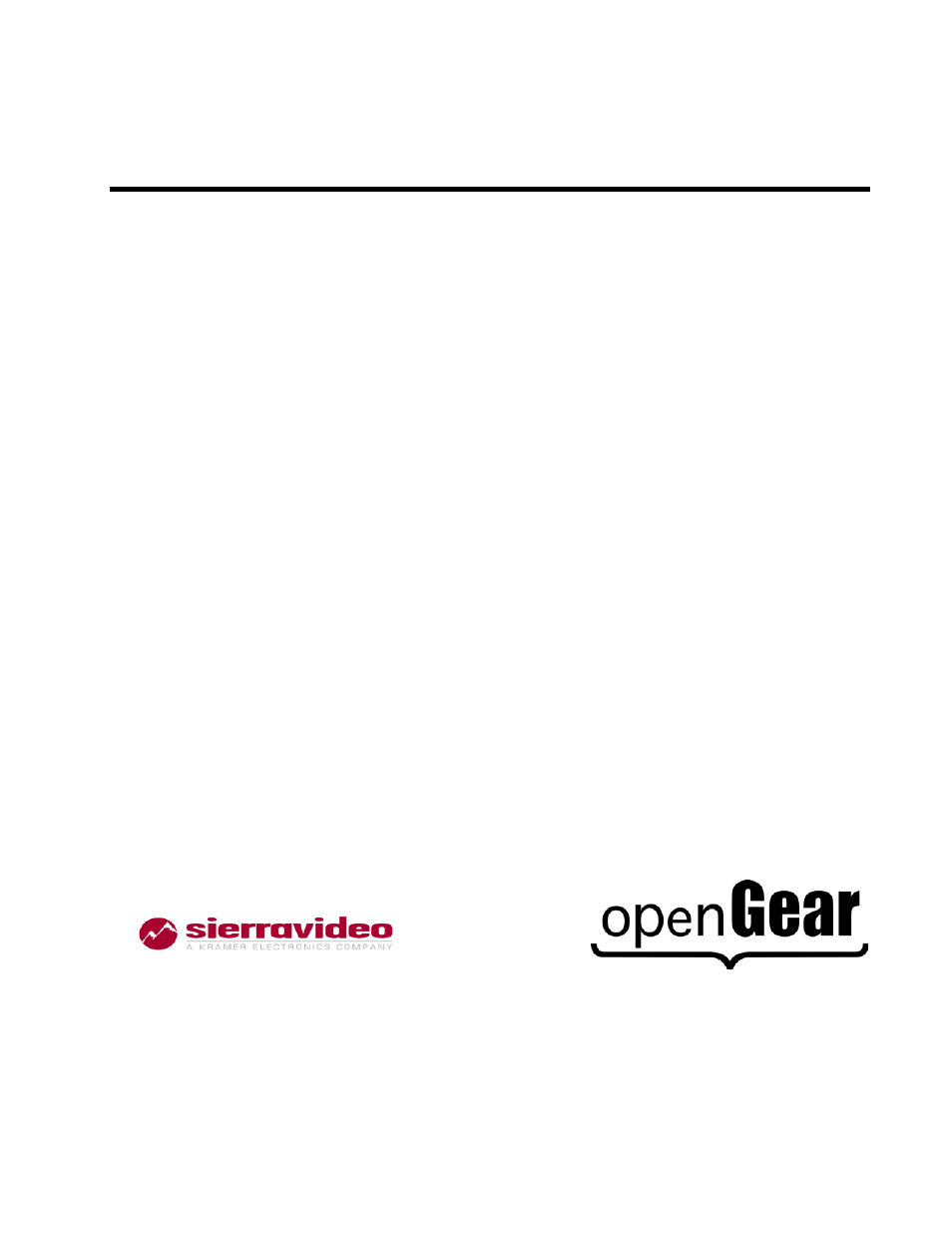 Sierra Video DAH-239 User Manual | 19 pages