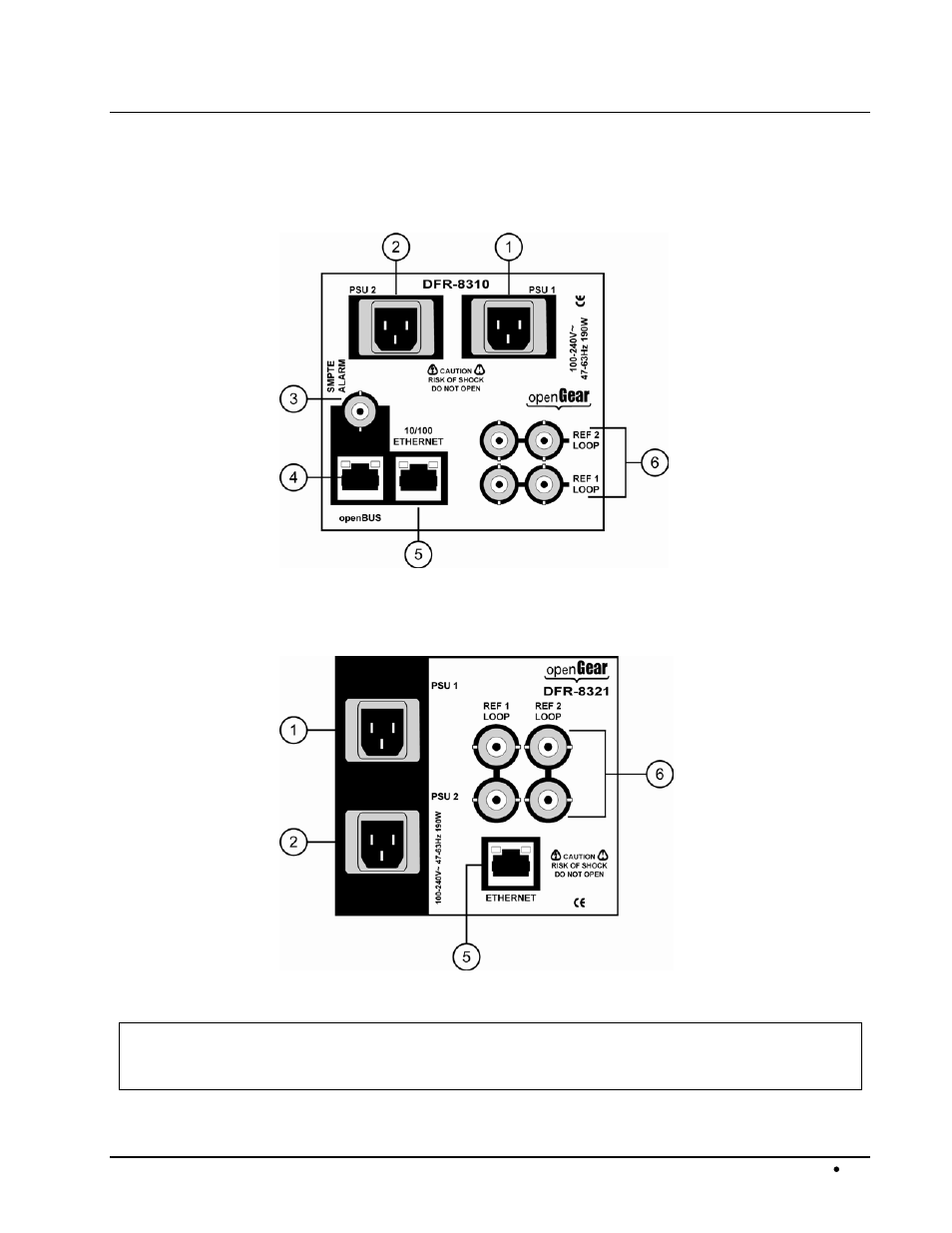 Comm i/o overview | Sierra Video DFR-8300 User Manual | Page 17 / 45