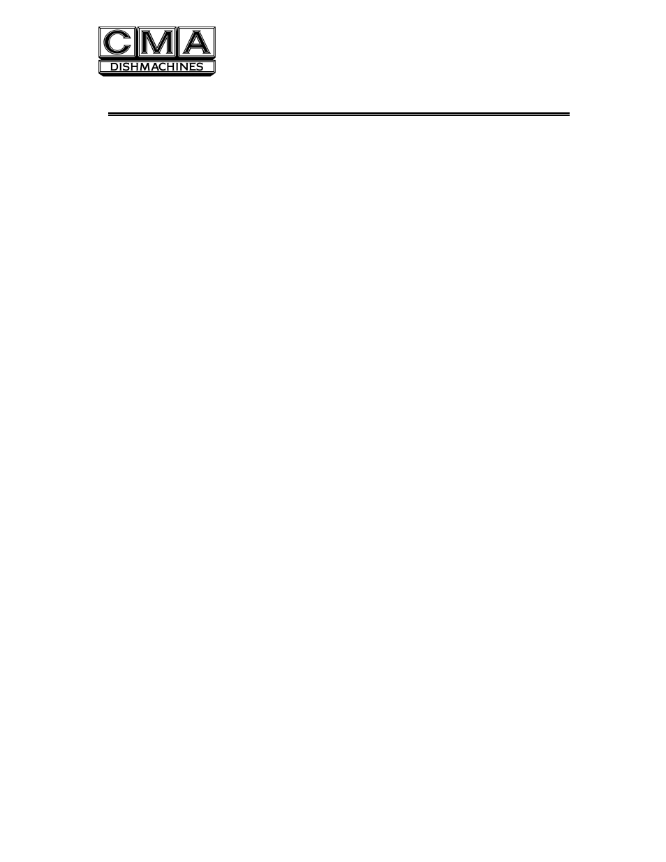 Getting started, Introduction to cma-180 | CMA Dishmachines REV 2.05 CMA-180 User Manual | Page 5 / 19