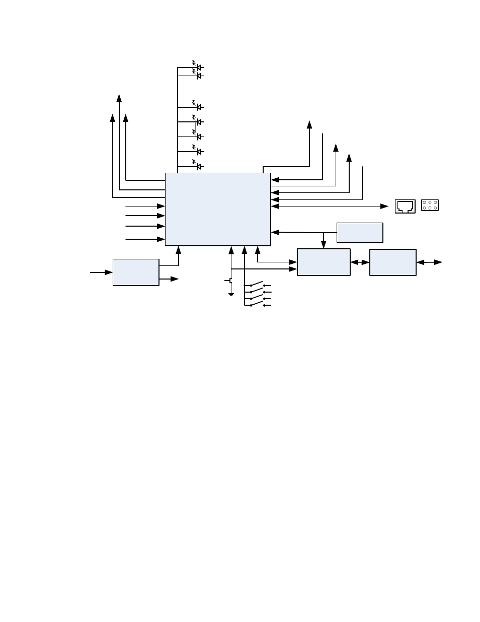 Hdda 1x9 controller block diagram | Sierra Video HDA-109 User Manual | Page 23 / 30
