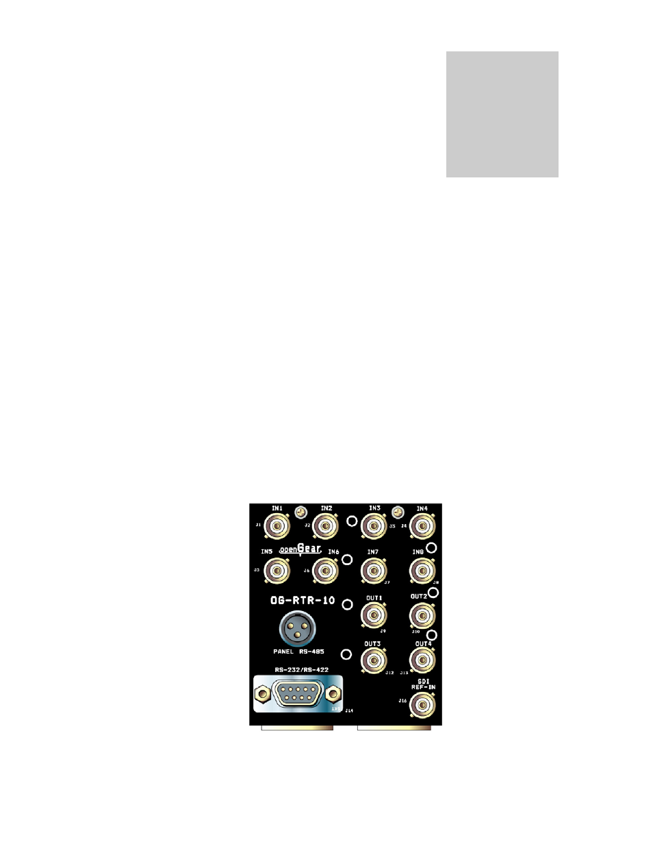 Installation | Sierra Video RTR-804 User Manual | Page 13 / 46