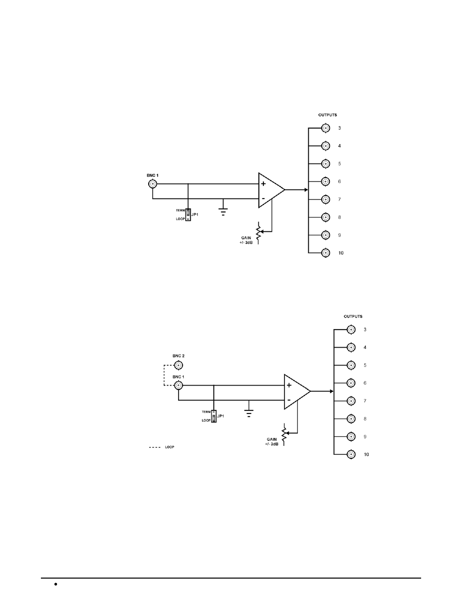 Functional block diagrams | Sierra Video UDA-8705A User Manual | Page 10 / 35