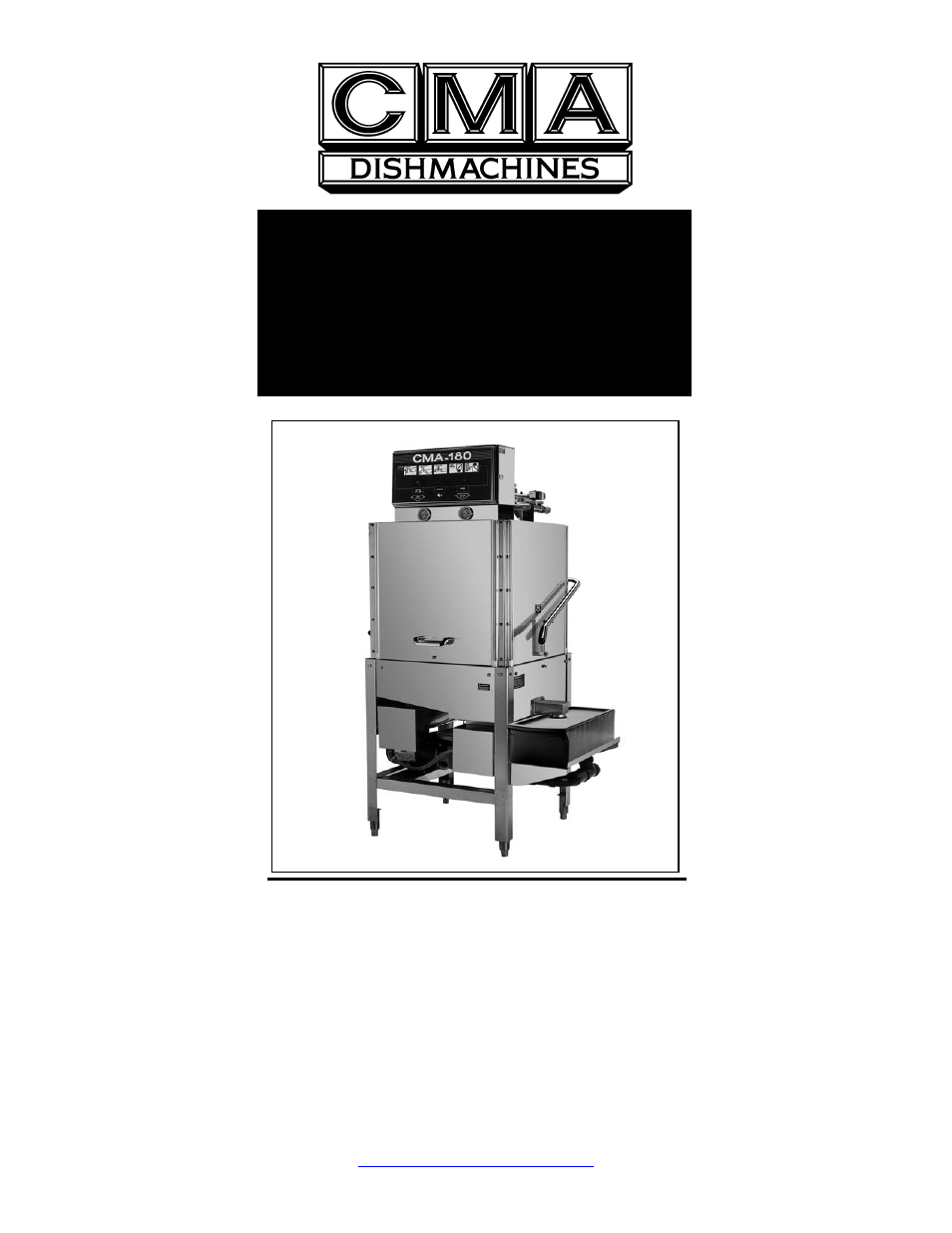 CMA Dishmachines CMA-180 User Manual | 19 pages