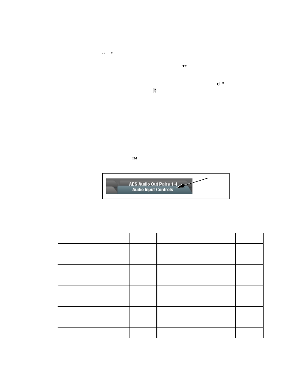 Upc-166 function submenu list and descriptions | Sierra Video UPC-166 User Manual | Page 60 / 123