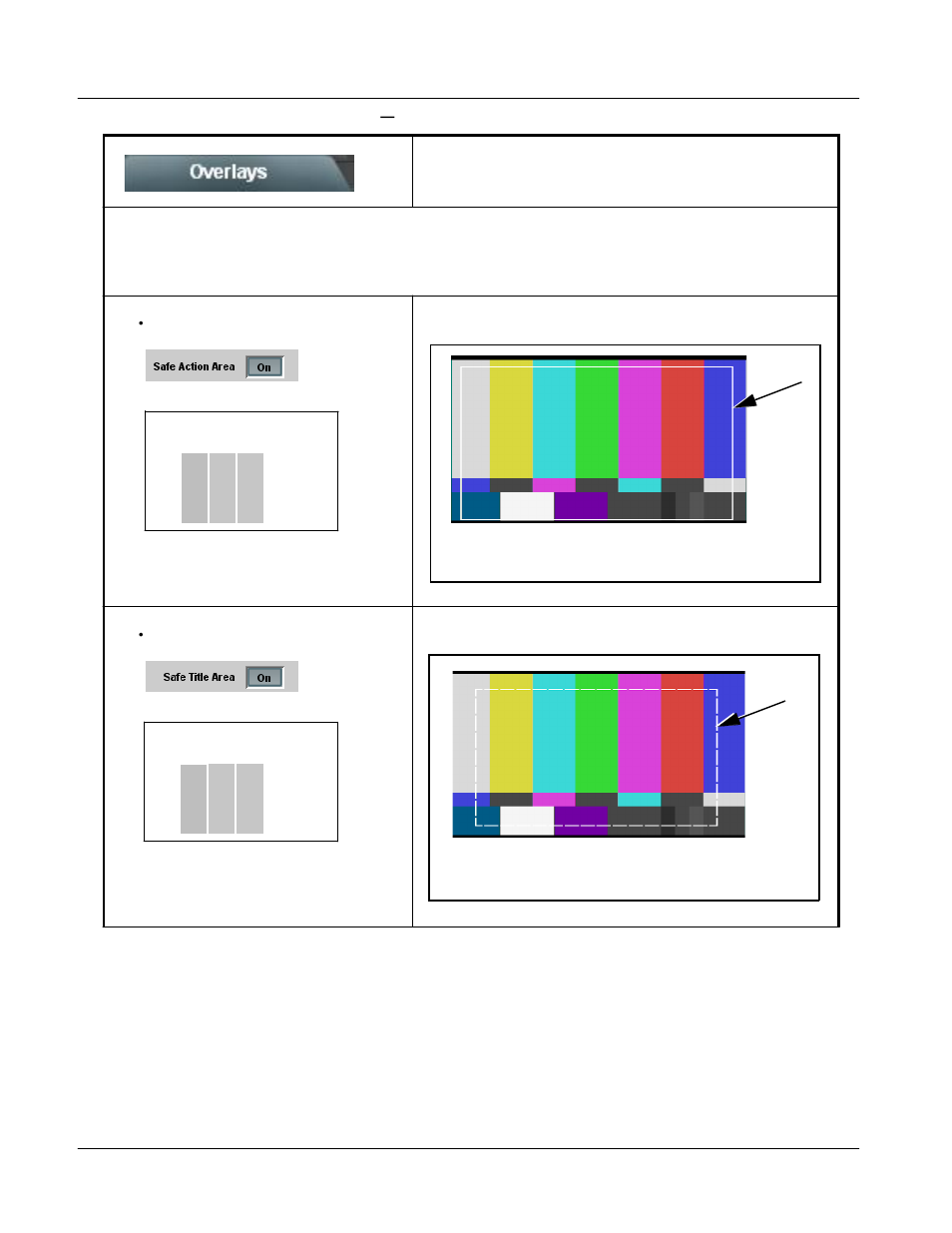 Upc-166 function submenu list and descriptions | Sierra Video UPC-166 User Manual | Page 76 / 123